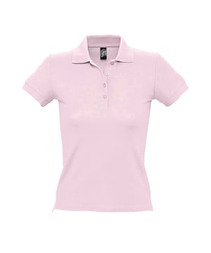 Fitted cut with side seams. Rib knit collar. Taped neck. Narrow four button placket with self colour buttons. Cuffed sleeves. Side vents. Twin needle hem. Fabric weight: 210 gsm. Material: 100% ringspun combed cotton. Ladies size: S(8/10), M(10/12), L(12/14), XL(14/16), XXL(16/18).
