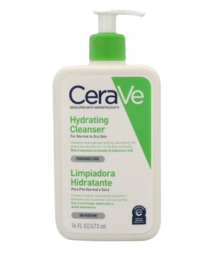 Nettoyant hydratant CeraVe avec pompe