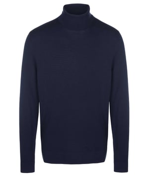 100% wol; Calvin Klein-trui;  Model: K10K110420CHW;  Hoogwaardige afwerking;  95% merinowol;  lange mouw;  Coltrui