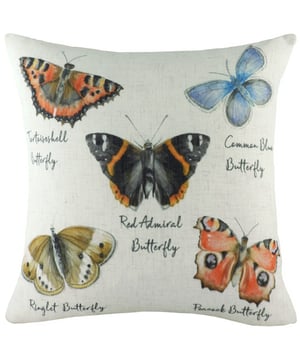 Bring some variety to your home with the Species cushion, the factual design is both appealing to the eye and educational. This cushion is the perfect addition to any home and would look fantastic amongst other Butterfly accessories.