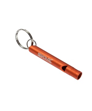 Ideal for attracting attention whilst outdoors. Light & durable Aluminium. Keyring included.