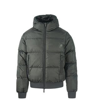 Dsquared2 DSQ2 Milano Italien Schwarz Daunenjacke. D2 S74AM1085 S53140 900 Daunenjacke. Reißverschluss, DSQ2 Markenlogo. Normale Passform, fällt größengerecht aus. Füllung der Jacke 90% Entendaunen, 10% Entenfedern. Fronttaschen, elastischer Saum und Bündchen