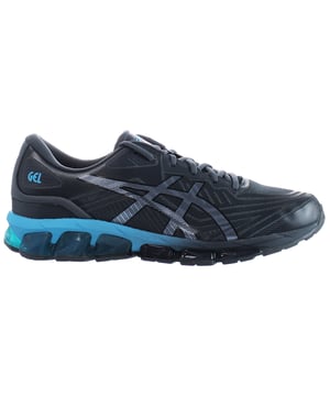 The Asics Gel-Quantum 360 VII Men's Grey Trainers are a top-tier choice for active men seeking superior performance, comfort, and style in their athletic footwear. Here's a detailed description with key features:

 Modern Design:  The Gel-Quantum 360 VII trainers by Asics boast a modern and sleek design, merging aesthetics with cutting-edge technology for an eye-catching appearance.

 Premium Construction:  Asics is known for using high-quality materials in their footwear. These trainers are typically constructed from premium materials, ensuring both durability and comfort.

 Versatile Grey Color:  The trainers come in a versatile grey color with subtle accents, offering a stylish and adaptable look that complements various athletic and casual outfits.

 360-Degree Gel Cushioning:  These trainers are equipped with Asics' signature 360-degree Gel cushioning technology, strategically placed throughout the shoe. This technology offers exceptional shock absorption, reducing the impact on joints and providing a cushioned and smooth ride.

 Responsive Midsole:  The midsole is engineered to provide responsive cushioning, enhancing your overall athletic performance by delivering the perfect balance of support and comfort.

 Secure Lace Closure:  The trainers typically feature a traditional lace-up closure system, allowing for a secure and customizable fit tailored to your foot shape.

 Comfortable Padding:  To ensure comfort and prevent chafing during workouts, the trainers come with a padded collar and tongue.

 Breathable Upper:  The upper of the shoes is typically made from a breathable mesh material, promoting airflow and reducing moisture buildup inside the shoe.

 Durable Outsole:  The outsole is designed to provide excellent traction and durability, ensuring grip and stability on various surfaces.