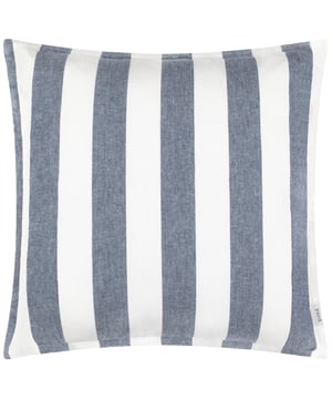 Elevate any outdoor space with the Hayle Cotton Outdoor Cushion, designed for both comfort and style. Crafted from soft-touch material treated for outdoor use, this cushion effortlessly blends durability with style. Its reversible striped design, featuring broad lines on one side and narrower ones on the other, allows for seamless transformations of outdoor settings. The water-resistant properties ensure resilience through every season, offering functionality without compromising aesthetics. Perfect for those seeking timeless, natural materials that enhance the ambiance of outdoor environments.