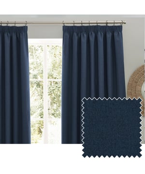 Transform your living space with Dawn Blackout Pencil Pleat Curtains, designed for those who value elegance and practicality. Crafted from soft-textured fabric with a modern marl effect, these curtains add refined style to any room while effectively blocking out light. Perfect for a restful night's sleep or creating the ideal movie-watching environment, their temperature-regulating properties ensure comfort year-round by keeping your home cool in summer and warm in winter. Enjoy the perfect blend of function and style with Dawn Blackout Curtains.