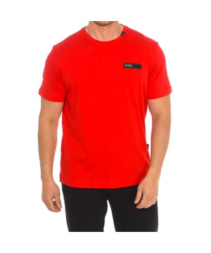 Plein Sport T-Shirt mit kurzen Ärmeln.
 Rundhalsausschnitt mit geripptem Abschluss.
 Markenprint auf der Vorderseite.
 Markeninsignien auf der Rückseite.
 Nähte im Farbton.
 Zusammensetzung: 100% Baumwolle
 Pflege:
Bei maximaler Temperatur von 30º waschen.
 Bei mittlerer Temperatur bügeln.
 Keinen Trockner verwenden.
 Kein Bleichmittel verwenden.
 Nicht chemisch reinigen.