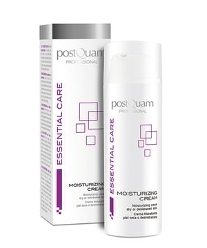 Crema hidratante - Essential Care, para pieles secas o deshidratadas 50 ml
Ref. PQE01320

Descripción
Crema hidratante para pieles secas o deshidratadas
Crema base de día no grasa, de fácil absorción, que ejerce un efecto superhidratante debido a su contenido en aloe vera y proteínas de seda
Reconstituye la reserva de agua por su poder de fijación en la epidermis gracias a la combinación de agentes humectantes y lipídicos
Otorga suavidad y tersura a las pieles secas y deshidratadas

Principios activos:
- Factor natural de hidratación: contribuye a que la piel mantenga de manera natural el nivel de hidratación idóneo
- Aloe vera: responsable de la retención de agua en la piel, aporta propiedades hidratantes y emolientes. Es cicatrizante y antibacteriano
- Vitamina E: antioxidante
- Proteínas de seda: hidratan y suavizan, aportando al cutis las características de la seda: suavidad, elasticidad y tersura
- Filtro solar
Contenido
50 ml
Modo de empleo
Aplicar cada mañana sobre el rostro limpio y tonificado con la leche limpiadora y el tónico hidratante postQuam para piel seca o deshidratada
Al no ser grasa, puede usarse también como base de maquillaje