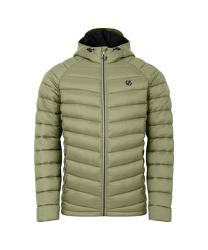 Outer Materials: 100% Polyamide. Lining Material: 100% Polyester. Fabric: Baffled, Performance. Filling: Iloft Ecofill. Design: Logo. Fabric Technology: Durable, Lightweight, Windproof. Neckline: Hooded. Cuff: Inner Elasticated. Sleeve-Type: Long-Sleeved. Packaway, Padded. Hood Features: Grown On Hood, Shockcord, Technical, Toggle Adjuster, Wired Peak. Fit: Snug Fit. Pockets: 2 Lower Pockets, Inner, Zip. Fastening: Full Zip. Hem: Shockcord Hem, Toggle Adjuster. XS: 36 in. S: 38 in. M: 40 in. L: 42 in. XL: 44 in. XXL: 48 in. 3XL: 51 in.