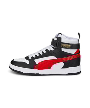 
Puma 385839-05  sneakers heren in de kleur wit materiaal imitatieleer maat 40 binnenvoering Textiel materiaal zool Rubber