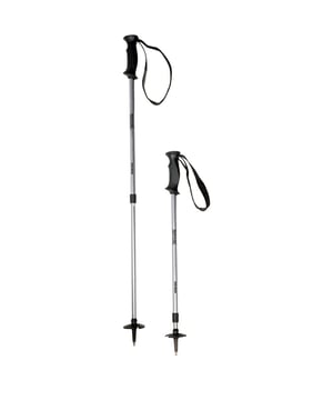 De Regatta Heren- en Dames Lichtgewicht Aluminium Telecopische Wandpole is een uiterst lichte wandelstok die is voorzien van een aluminium buis en telescopische hoogteverstelling. Het heeft een gevormde rubberen grip en verstelbare polsondersteuning, gecombineerd met een schokabsorber. Houd je balans intact met deze duurzame wandelstok van het merk Regatta.