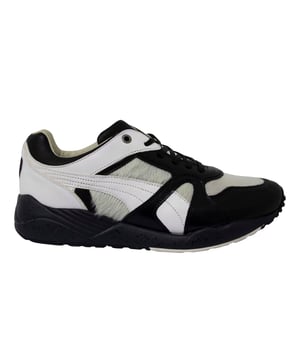 Puma Mens Trinomic XS5000 X Miitaly Wit Leer Lace Up Trainers 357262 01