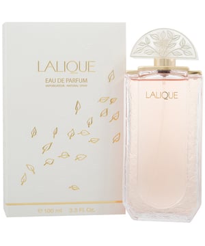 Lalique is an oriental floral fragrance for women. Top notes iris rose jasmine cloves. Middle notes blackberry pear cassis. Base notes white musk sandalwood vanilla. Lalique was launched in 1992.