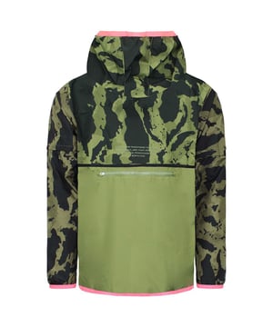 The Puma x First Mile Zip Up Hooded Jacket features a sleek and modern design with a black and green color combination, making it a stylish and eye-catching outerwear option. The zip-up closure offers versatility, allowing you to adjust the level of coverage and style.


Crafted with the innovative First Mile yarn, this jacket is made from recycled plastic bottles collected in low-income communities. By choosing this jacket, you contribute to a more sustainable future while enjoying the comfort and performance of high-quality materials.


The long sleeves and woven fabric offer a comfortable and durable fit that allows for ease of movement. The adjustable hood provides added coverage and protection from the elements, making this jacket suitable for various weather conditions.


Designed with functionality in mind, this jacket features multiple pockets for convenient storage. The zippered chest pocket and front zip pockets provide secure and accessible storage options for your essentials, such as your phone, keys, or wallet.


Embrace the Puma x First Mile collaboration and make a statement with your style while contributing to a sustainable future. The black and green zip-up woven hooded jacket combines fashion-forward design, functionality, and eco-consciousness. Elevate your outerwear collection with this versatile and responsible choice from Puma.