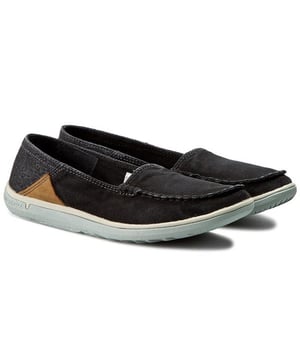 Merrell Duskair Moc Slip-On Black Synthetic Womens Shoes J56438