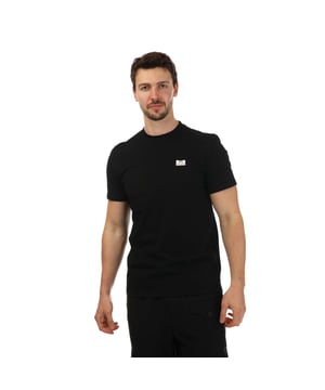 Heren Weekend Offender Bridgetown Logo T-Shirt in zwart.- Comfort rib crew hals.- Korte mouwen.- Contrast logo.- Kleine borst branding.- Normale pasvorm.- 100% Katoen.- Ref: WOSTS581BL