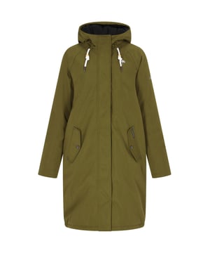 Entdecken Sie den ultimativen Winterparka für Outdoor-Abenteuer. Diese wind- und wasserdichte Jacke mit bequemer Kapuze mit Kordelzug und Frontreißverschluss besteht aus wasserdichtem Material mit einer Wassersäule von 5000 mm. Dank funktioneller Pattentaschen und Stehkragen sorgt es für Wärme und Stil. Lange Ärmel und anliegende Bündchen machen es perfekt für jedes unvorhersehbare Wetter.  Winterparka