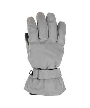 Lining: Fleece. Fabric Technology: Durable, DWR Finish, High-Vis, Snowproof, Water Repellent, Water Resistant. Gripped Palm, Reflective, Textured Palm, Traction Grip. Cuff: Stretch. Design: Contrast. Fastening: Buckle.