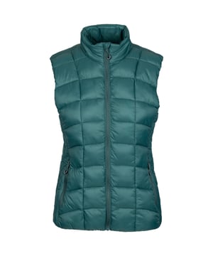 100% polyamide. Voeringsmateriaal: 100% Polyamide. Vulling: 100% polyester. Ontwerp: Logo, Effen, Gewatteerd. Halslijn: Hoog-Neck. Gewatteerd. Mouwtype: Mouwloos. Zakken: 2 Zijzakken, Rits. Bevestiging: Volledige ritssluiting. XXS: 31 in. XS: 32 in. S: 34 in. M: 36 in. L: 38 in. XL: 40 in. XXL: 42 in. 3XL: 44 in.