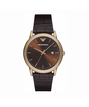 Emporio Armani AR2503 - Reloj para hombre cuarzo acero inoxidable• material: acero inoxidable• cristal: minèral• pulsera: cuero• correa: negro• resistencia al agua: 50 m (5 ATM)• tamaño de la caja: 43 mm