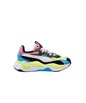 PUMA RS-2K Internet Explorando LaceUp Multicolor Synthe Womens Trainers 373309 05