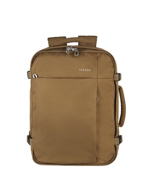 Mochila unisex. El cierre es con cremallera. Los bolsillos internos son uno abierto. Los bolsillos externos son dos delanteros con cremallera y uno trasero con cremallera. Falta la correa para el hombro. El mango es de tereftalato de polietileno reciclado. Hay un compartimento interno. El material exterior es tereftalato de polietileno reciclado. Internamente es tereftalato de polietileno reciclado. Medidas: 30x40x15 cm. Producto de moda