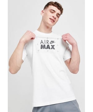 Nike Air Max Short Sleeve T-shirt from Nike.        
Made of Light and Durable Cotton, Which Ensures All-day Wearing Comfort.        
It Has a Round Neckline and Short Sleeves That Emphasize the Classic Cut of the Whole.        
The T Shirt Nike Air Max Branding on the Chest.