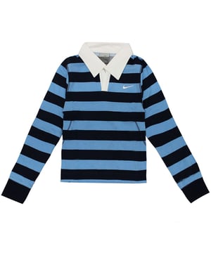 Nike Girls Just Do It Long Sleeve Shirt Stripe Top 490384 420