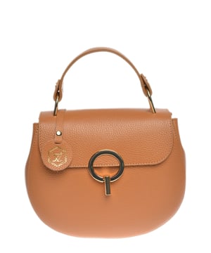 Crossbody tas
100% rundleer
Ritssluiting aan de bovenkant
Metalen gespsluiting aan de voorkant
Intern vak met rits
Afmetingen : 20x23,5x7,5 cm
Handvat: 21cm
Schouderriem: 120 cm verstelbaar