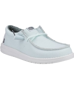 Sport-inspired and featuring an airy mesh upper, cushioned ankle collar and flexible support, Wally Sport Mesh keeps your feet in the game from the tailgate to the trophy presentation.
