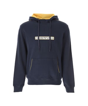 Sweat Emporio Armani Authentic Homme Blau Baumwolle. Authentisches Kleidungsstück der Marke Emporio Armani - Streetwear/Sportswear Design von Emporio Armani - Emporio Armani für Herren Mode, perfekt für den Alltag - Sweat Emporio Armani in Blau lässt sich wunderbar mit dem Rest Ihrer Garderobe kombinieren - bequeme Baumwollmaterial - klassisch - Authentisch -