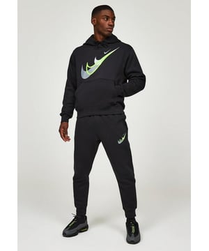 Nike Standard Issue Moto Overhead Tracksuit  . - - .  A Throw-on-and-go Easy Overhead-style Hoodie Featuring an Adjustable Drawstring Cotton-lined Hood  . - - . Ribbed Cuffs and Hem hoodie and Joggers for a Great Streetwise Layering Piece  . - - .  Made From a Midweight Brushed Fleece That Feels Super-soft on the Inside and Smooth on the Outside, Keeping You Cozy While the Structured Build Maintains Its Shape  . - - .  Large Contrast Swoosh Graphic Print to Chest, on the Left Leg of the Joggers and Smaller Swoosh to Back of Hood.