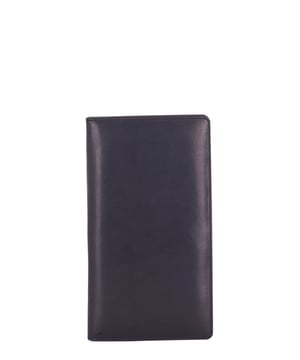 This handy, genuine leather travel wallet is the perfect travel accessory to keep your documents secure. It boasts five credit card slots, three zipped compartments and six large slip pockets ideal for holding paper currency, travel documents and your passport. Features: , Smooth leather, Smith & Canova blind debossed logo on inside, Clasp fastening, Five credit card slots, Three zipped compartments, Transparent ID window, Pen holder, Six large slip pockets ideal for paper currency; travel docs and passport