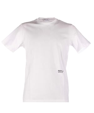 Color: Blanco - 001 Blanco Especificaciones: Camiseta de cuello redondo con logo impreso en el frente y estampado en la espalda Ajuste: Regular