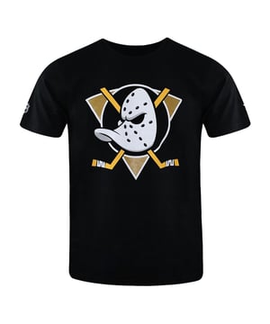 Fanatics NHL Anaheim Ducks Crew Neck Zwart Heren T-shirt 1878MBLK2ADADU