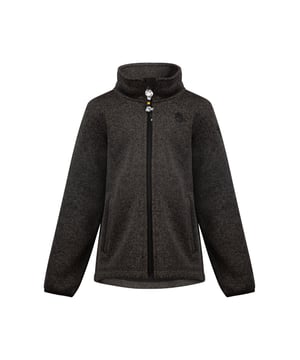 Zacht gebreide buitenkant - verwarmende fleece aan de binnenkant. Deze populaire materiaalsamenstelling van Schmuddelwedda is nu ook verkrijgbaar voor kinderen. Het zachte materiaal is bewegingsvriendelijk en comfortabel, past perfect in de overgangsperiode en is zeer comfortabel om te dragen. Een doorlopende ritssluiting eindigt in een hoge opstaande kraag en een praktische kinbescherming. De gebreide zijkant in gemêleerd met steekzakken zorgt bovendien voor een modieuze look.  Gebreide fleece jas