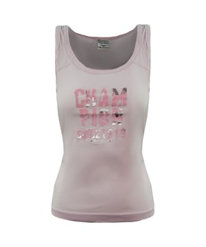 Champion Heritage Classics Camiseta sin mangas rosa para mujer 105833 3562