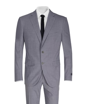 96% lana, 4% elastano; traje de Pal Zileri; Modelo: M33B622K2--93152 03; Mano de obra de alta calidad; Lana suave; cuello de solapa; Dos bolsillos delanteros, un bolsillo en el pecho; Cuatro bolsillos interiores; Dos aberturas laterales; Cierre de pantalón de traje: cremallera, botón; Dos bolsillos laterales, dos bolsillos de ribete detrás; hebillas de cinturon; Detalles del logotipo de Pal Zileri