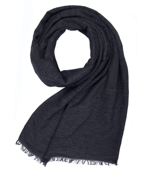 36% Modal, 30% Wolle, 20% Polyamid, 14% Polyester; Emporio Armani Schal;  Modell: 625210 0A310 00020;  Hochwertig verarbeitet;  Maße (cm): 190 x 75;  Emporio Armani Logodetails