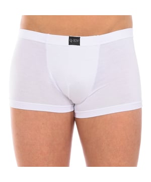 Q-EN Boxershorts für Männer.
 Elastischer Gummibund, mit gesticktem Markennamen.
 Komfortables und atmungsaktives Material.
 Anatomische Front, mit der Fähigkeit zu halten, ohne zu quetschen.
 Nähte in Ton gesehen.
 Zusammensetzung: 95% Bambus, 5% Elasthan
 Pflege:
Waschen bei max Temperatur 30º.
 - Verwenden Sie keine Bleichmittel.
 - Keinen Trockner verwenden.
 - Nicht bügeln.
 - Nicht chemisch reinigen.