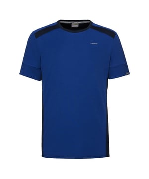 Cabeza Mens Uni Camiseta Colourblock Blue Tennis Training Top 811249 Rodb