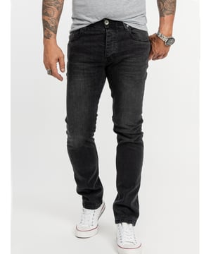 Ein Klassiker für Arbeitsalltag, Freizeit und Urlaub ist die Grey Jeans im Regular Fit! Viele unserer hell- bis dunkelgraue Herren Jeans gefallen mit coolen Waschungen im Used-Look. Die lässig sitzenden Hosen verfügen über gerade geschnittene Beine, das