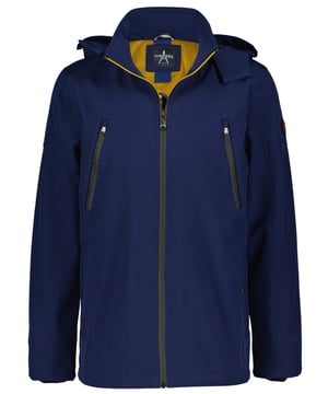 92% Polyester, 8% ÉlasthanneDoublure corps 100% polytafettaDoublure manches 100% polytafetta- Doublure avec une poche intérieure zippée et une poche intérieure avec fermeture boutonnée- Les poches ont une fermeture éclair déperlanteNotre mannequin mesure 190 cm et porte une taille M