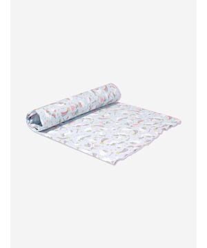 Presenting the Magnolia Baby's Baby Girls Dreamy Unicorns Swaddle Blanket in Pink, an essential addition to your baby girl's Nursery collection! It skillfully blends fashion and function, providing a luxurious feel. Check out these awe-inspiring features:Unique Design: The dainty unicorn print lends an enchanting and fashionable influence, making it a standout accessory.Absolute Comfort: Crafted from premium quality fabrics, this blanket guarantees maximum coziness during your bundle of joy's daily activities.Elevate your Baby_Girl's Nursery essentials with this charming Dreamy Unicorns Swaddle Blanket in Pink by Magnolia Baby, coloured in White. Make a purchase today and let your little cherub shine stylishly!