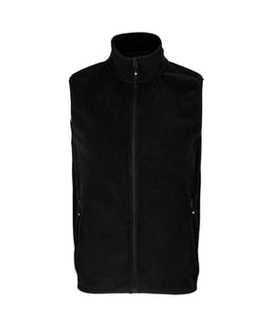 100% Recycled Polyester. Fabric: Microfleece. Design: Plain. 280gsm. Fabric Technology: Anti-Pilling. Bound Armholes, Tearaway Label, Unlined. Cuff: Elasticated. Neckline: High-Neck, Reinforced, Taped. Sleeve-Type: Sleeveless. Pockets: 2 Side Pockets, Zip. Fastening: Full Zip. Hem: Bound, Elasticated. Sustainability: ACCORD, Amfori, BSCI, Fair Wear Approved, GRS Certified, Made from Recycled Materials, Oeko-Tex Standard 100 Certified, PETA-Approved Vegan, REACH, SAC Approved. XS: 36 in. S: 38 in. M: 40 in. L: 42 in. XL: 44 in. XXL: 47 in. 3XL: 49 in. 4XL: 52 in. 5XL: 55 in.
