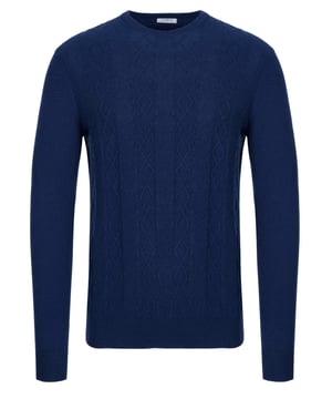 100% kasjmier; Fijne en lichte Malo Optimum kasjmier trui;  Model: IUM053F1C02E0285;  Hoogwaardige afwerking;  100% kasjmier;  nauwsluitend;  ronde hals;  lange mouw;  Geschikt als worp
