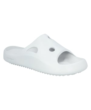 Hergestellt in Italien. Highlights: hellgraue Aussparungen, offene Zehenpartie, Slip-On-Stil, dicke Gummisohle. Zusammensetzung: Außenmaterial: 100 % Gummi. Sohle: 100 % Gummi. Futter: 100 % Gummi. Maße: Herkunftsland: Italien.