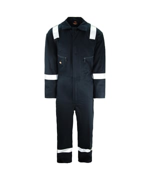El Bizweld Iona FR Coverall ofrece protección visible al usuario. Las características de diseño inteligentes incluyen cinta reflectante resistente a la llama en las mangas y las piernas de los hombros, la opción de insertar torres de rodilla cuando sea necesario, un amplio espacio de almacenamiento y un bolsillo de regla. Un estilo muy popular.