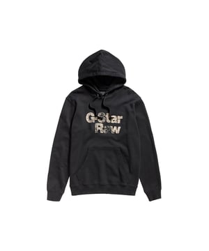 Dieser Regular Fit Hoodie für Männer ist ein hochwertiges Basic für jeden Tag. Das Kapuzensweatshirt ist aus hochwertigem Material gefertigt, das sehr angenehm zu tragen ist. Die Kapuze hat einen Kordelzug und ist vorne leicht gekreuzt. Die Kängurutasche kann zum Warmhalten der Hände oder zum Verstauen von Kleinigkeiten genutzt werden. Die Ärmel und der Bund sind mit Rippbündchen versehen, die für einen angenehmen Sitz sorgen. Der Label-Print auf der Brust rundet das unifarbene Design ab und verleiht dem Hoodie ein cooles optisches Highlight.