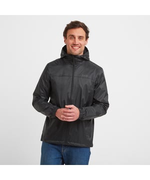 With waterproof fabric, fully taped seams and a water-repellent coating for good measure, this packaway jacket will definitely keep you dry. Inside is fully lined with a soft mesh on the body and smooth taffeta in the sleeves so your arms slide in easily. It’s breathable so you don’t get clammy and it keeps out the most blustery Yorkshire wind. In a nod to retro styling it has a quarter zip at the neck and big kangaroo pocket. TOG24 ‘Truth Over Glory’ branding features on the chest and sleeve.