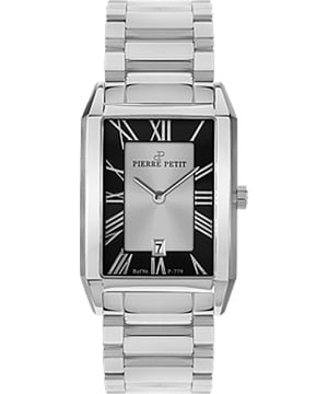 Pierre Petit: Reloj plateado Serie Paris para mujer